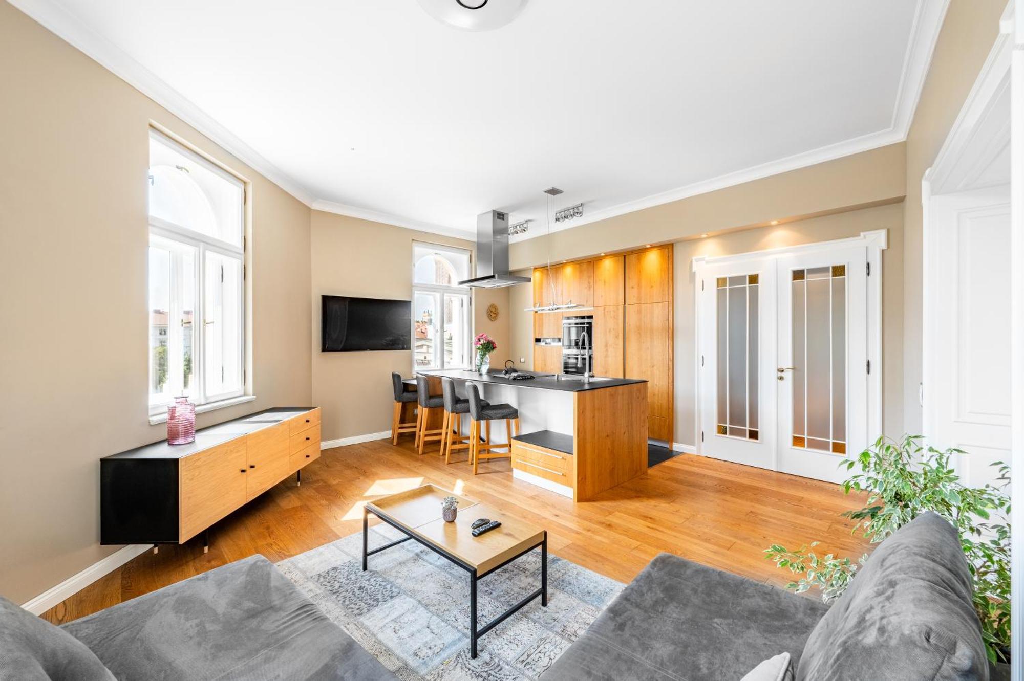 Cozy Place With Wonderful View Daire Prag